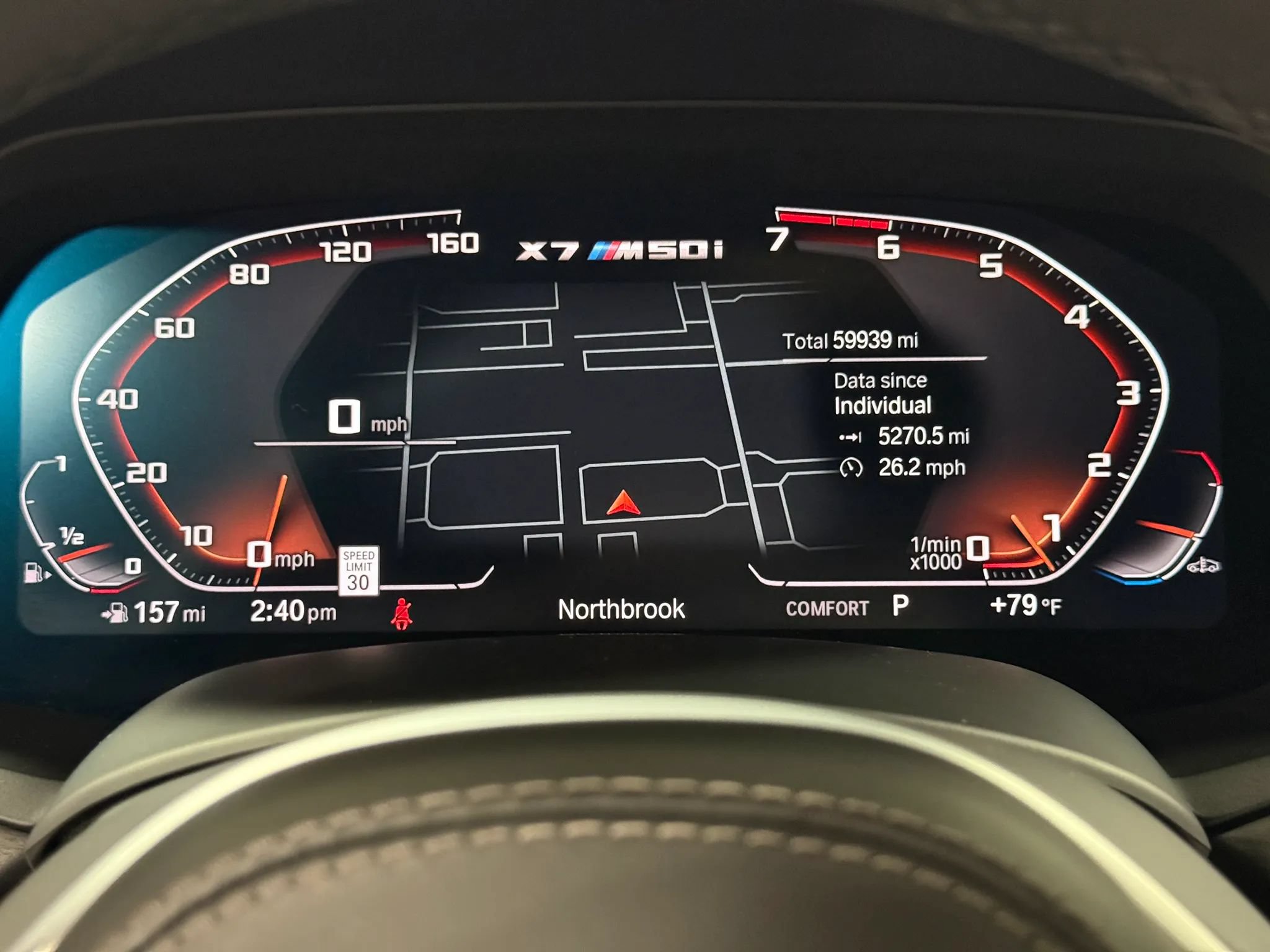 Used 2020 BMW X7 M50i w/ Executive Package AWD/4WD image 28