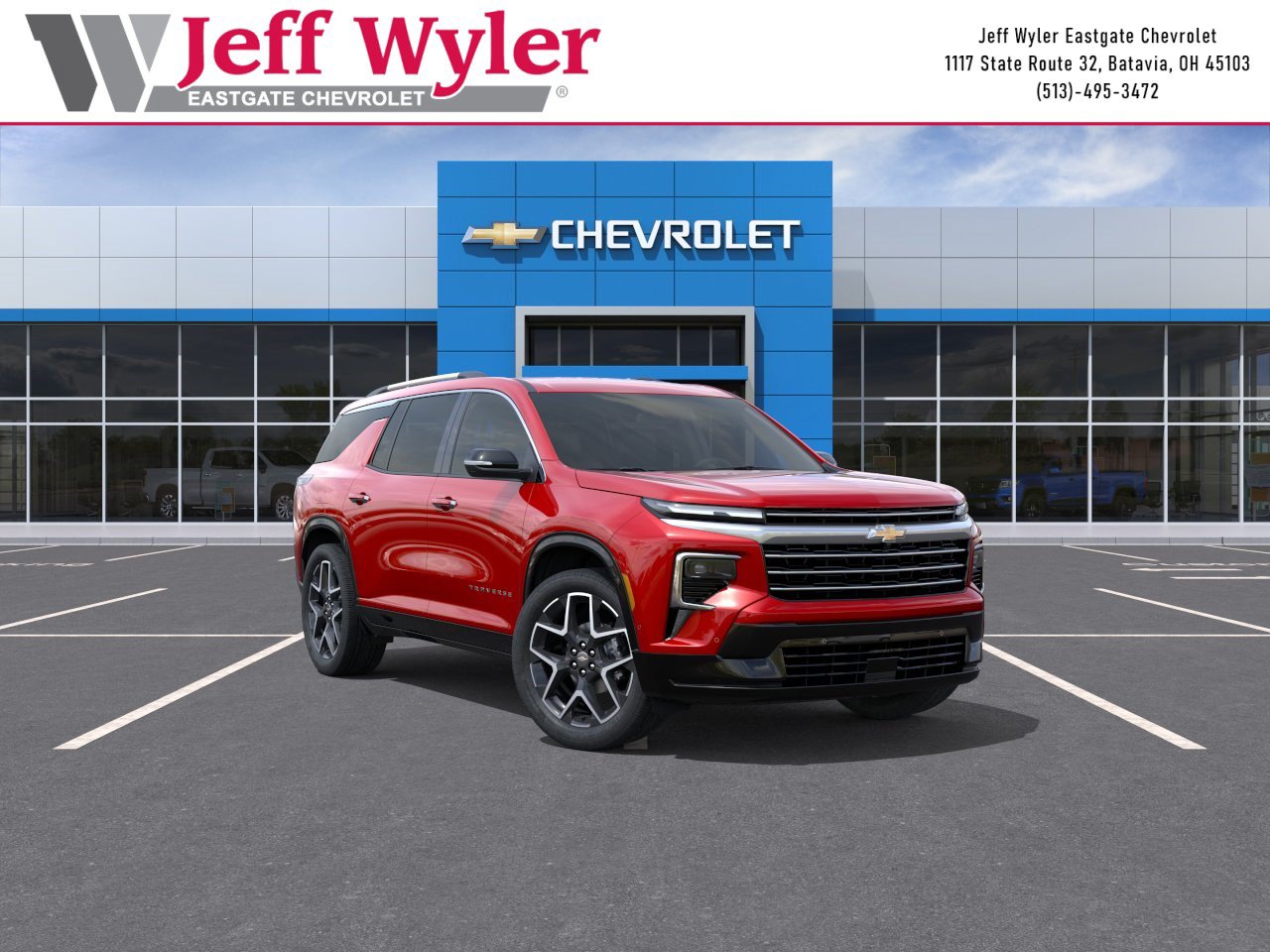 New 2026 Chevrolet Traverse High Country w/ LPO, Floor Liner Package FWD image 1