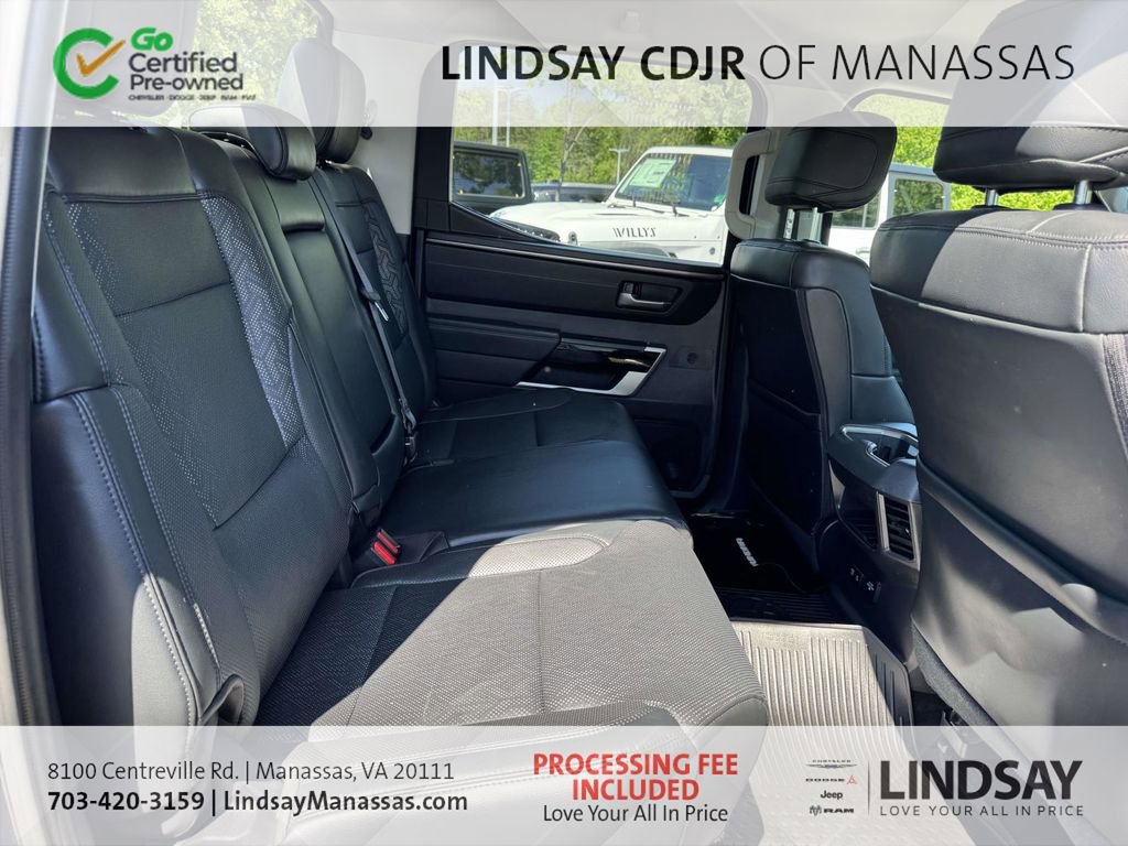 Used 2024 Toyota Tundra Limited AWD/4WD image 16