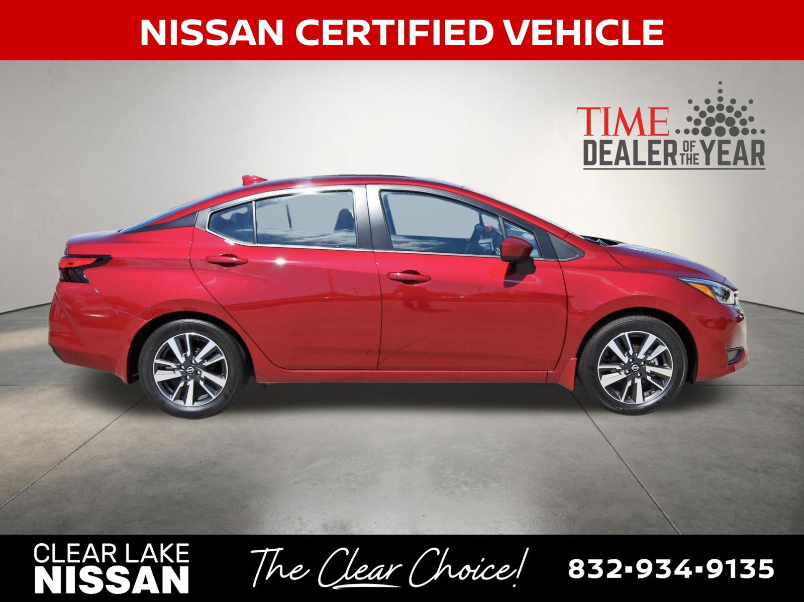 Certified 2025 Nissan Versa SV w/ Trunk Package FWD image 9