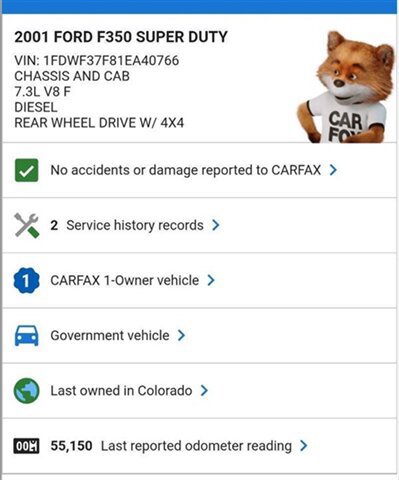 Used 2001 Ford F350 4x4 Regular Cab DRW Super Duty image 8