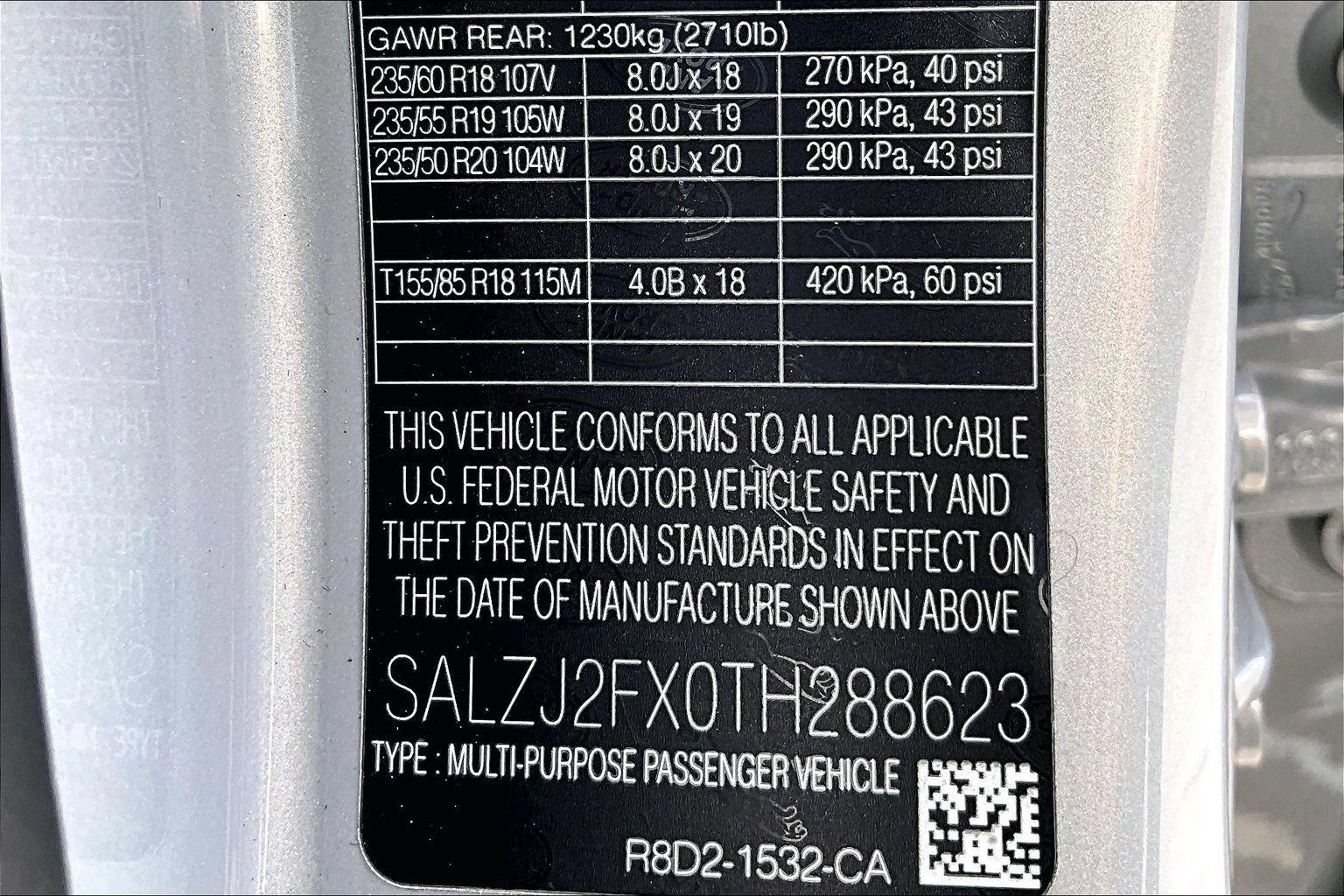 Certified 2026 Land Rover Range Rover Evoque S AWD/4WD image 34