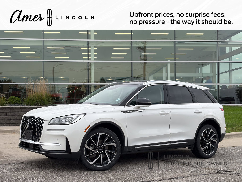 Certified 2023 Lincoln Corsair Reserve w/ Equipment Group 201A
