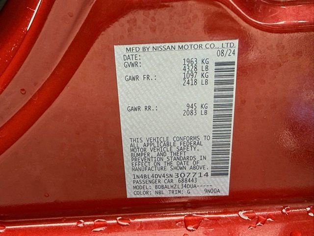 Used 2025 Nissan Altima 2.5 SV FWD image 40