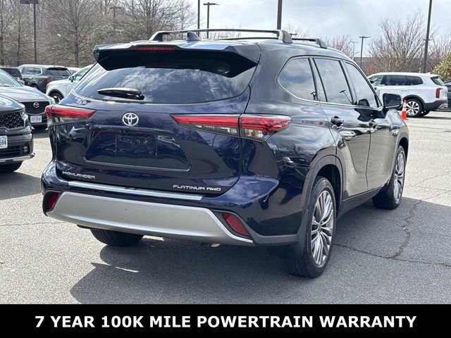 Used 2021 Toyota Highlander Platinum image 2