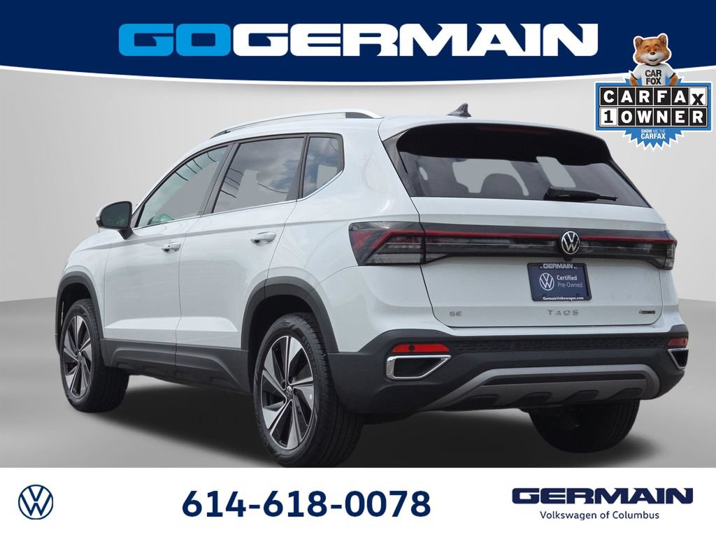 Certified 2025 Volkswagen Taos SE AWD/4WD image 11