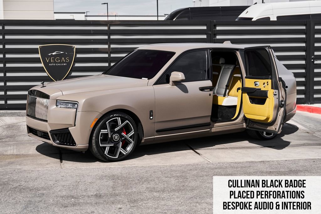 Used 2026 Rolls-Royce Cullinan Black Badge AWD/4WD image 1