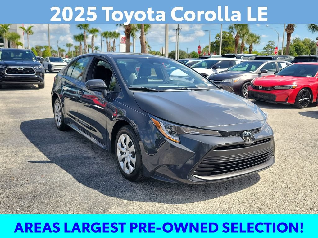 Certified 2025 Toyota Corolla LE w/ Convenience Package FWD image 3