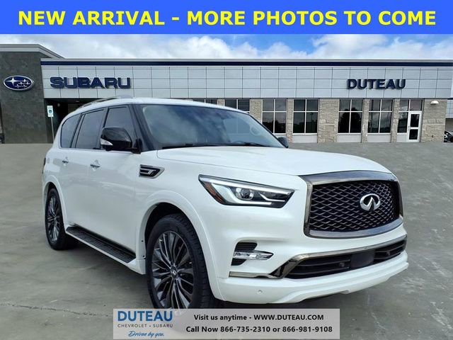 Used 2021 INFINITI QX80 Premium Select w/ Cargo Package image 1