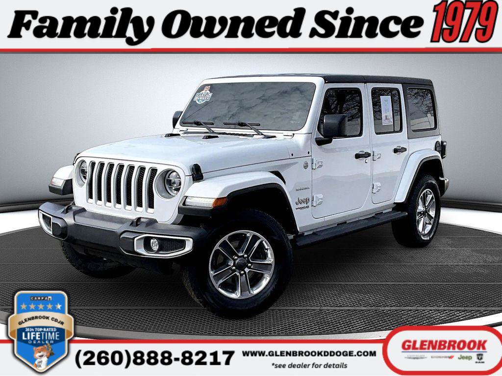 Used 2022 Jeep Wrangler Unlimited Sahara w/ LED Lighting Group