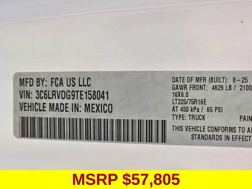 New 2026 RAM ProMaster 2500 w/ Advanced Safety Group FWD image 46