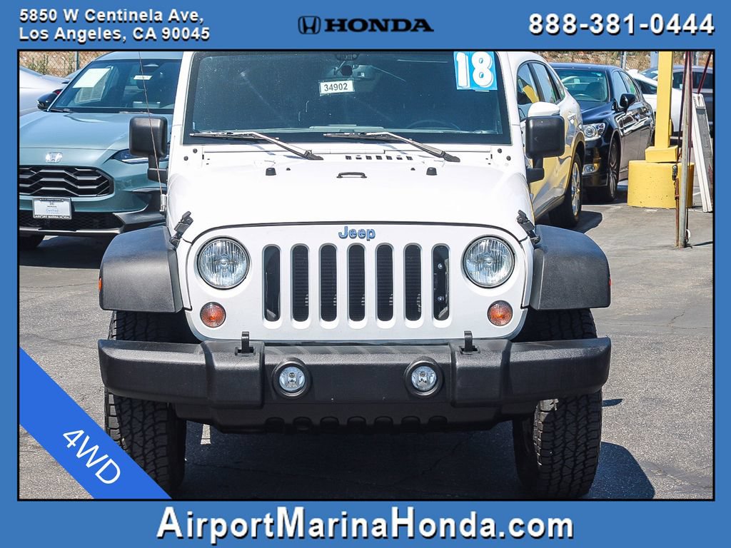 Used 2018 Jeep Wrangler Unlimited Sport S AWD/4WD image 8