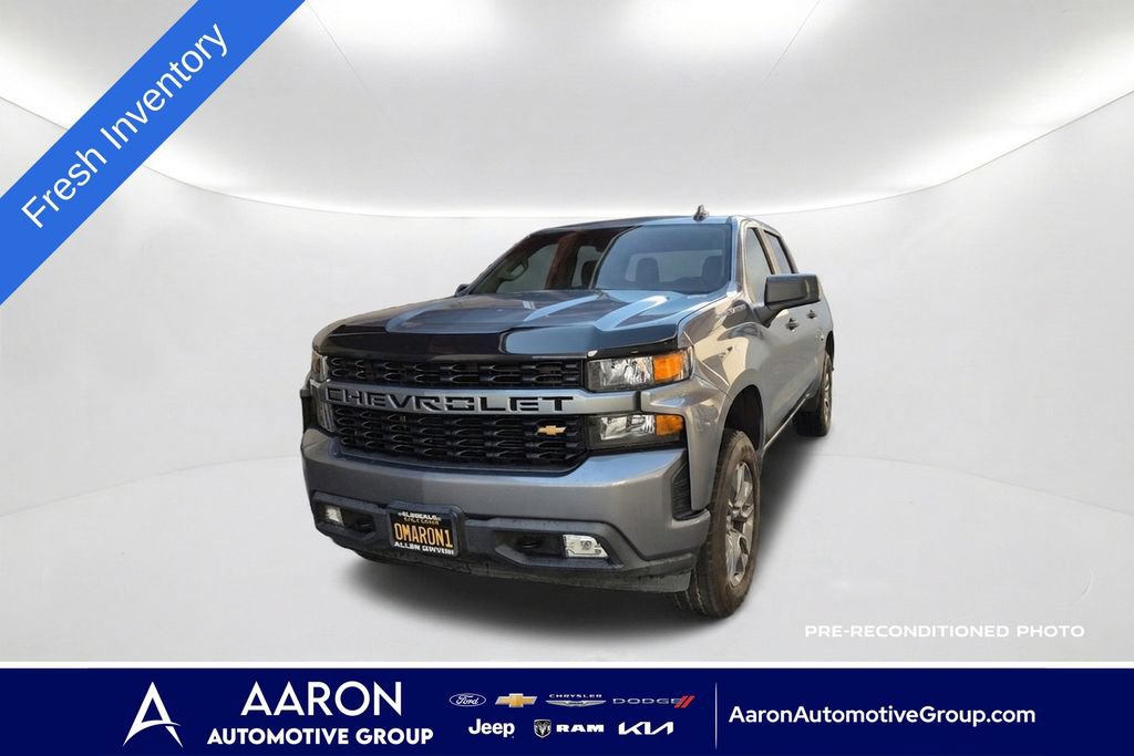 Used 2021 Chevrolet Silverado 1500 Custom RWD image 1