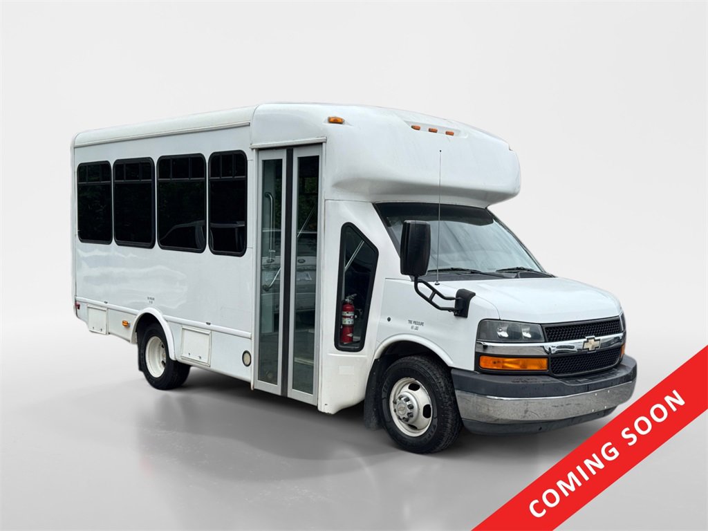 Used 2015 Chevrolet Express 3500 w/ Shuttle Bus Package