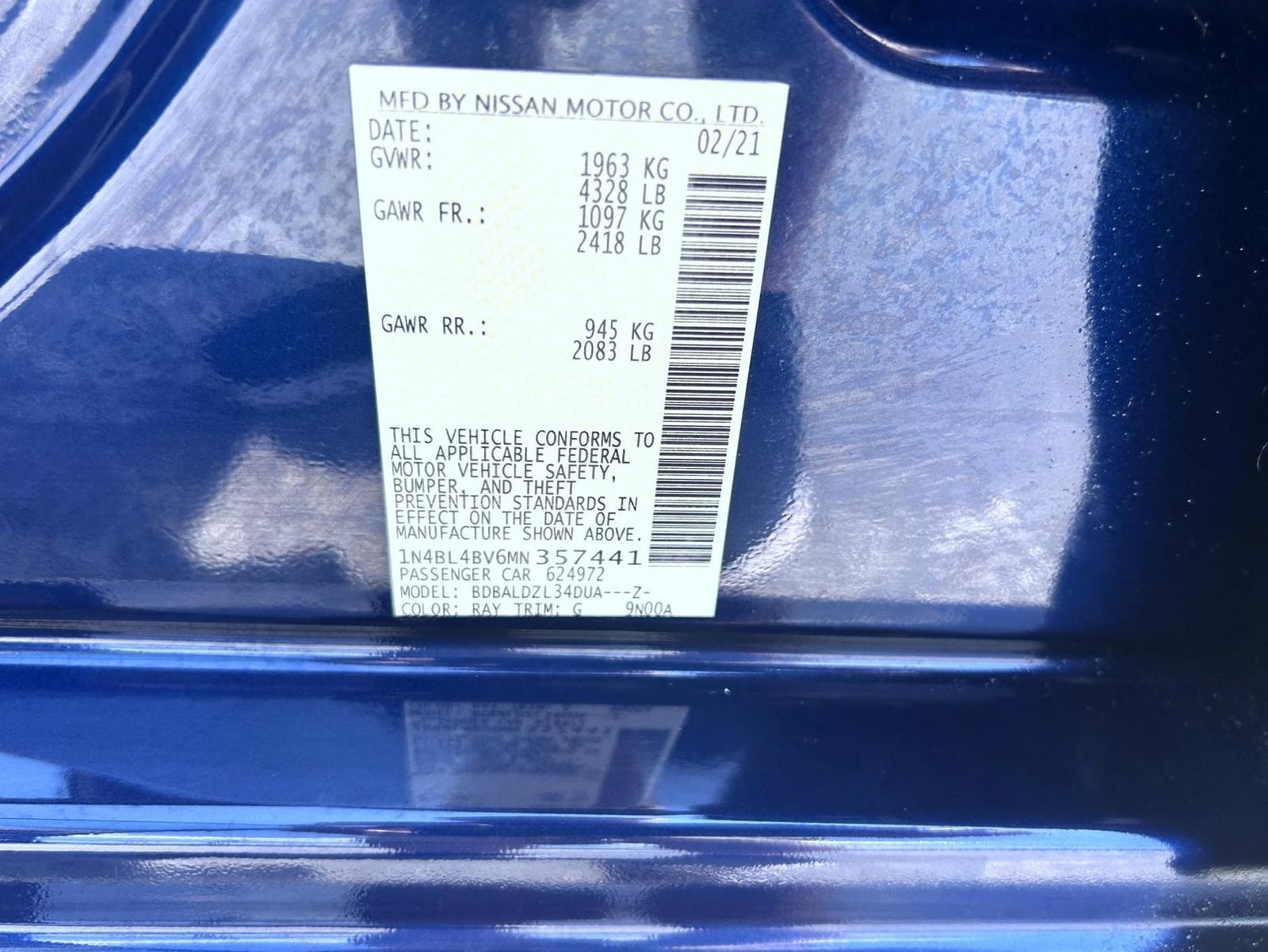 Used 2021 Nissan Altima 2.5 S FWD image 26