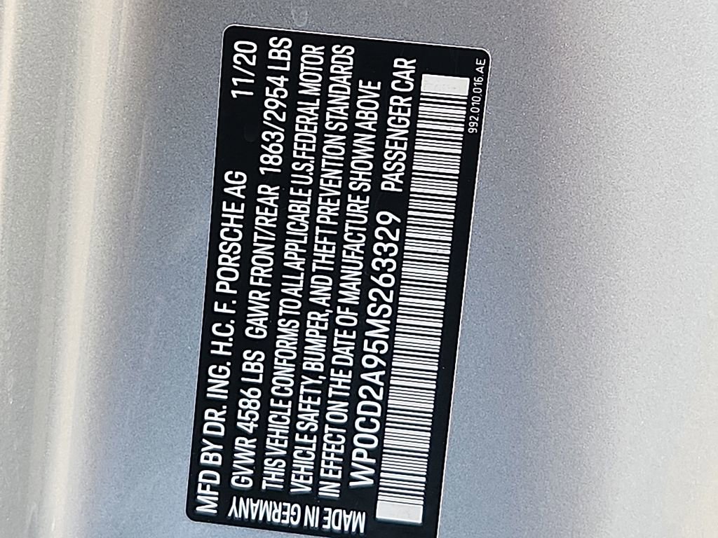 Certified 2021 Porsche 911 Turbo S image 30