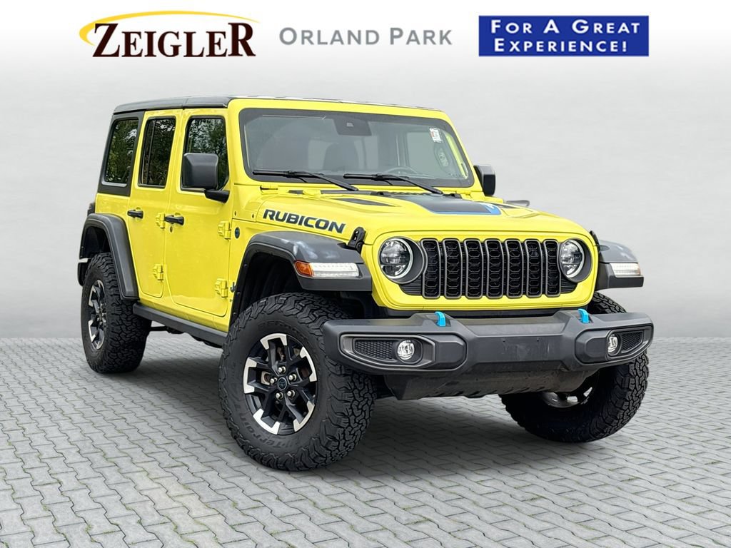 Used 2024 Jeep Wrangler Unlimited Rubicon 4xe AWD/4WD image 1