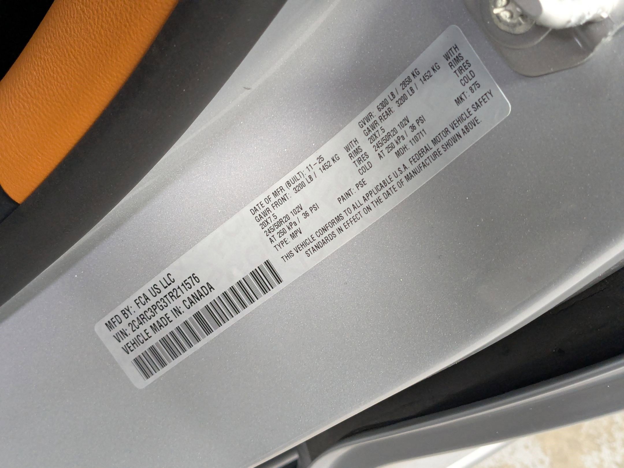 New 2026 Chrysler Pacifica Pinnacle image 19