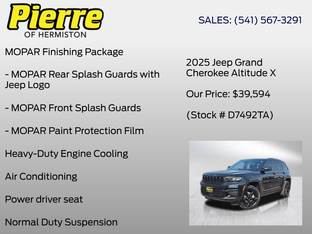 Used 2025 Jeep Grand Cherokee Altitude image 23