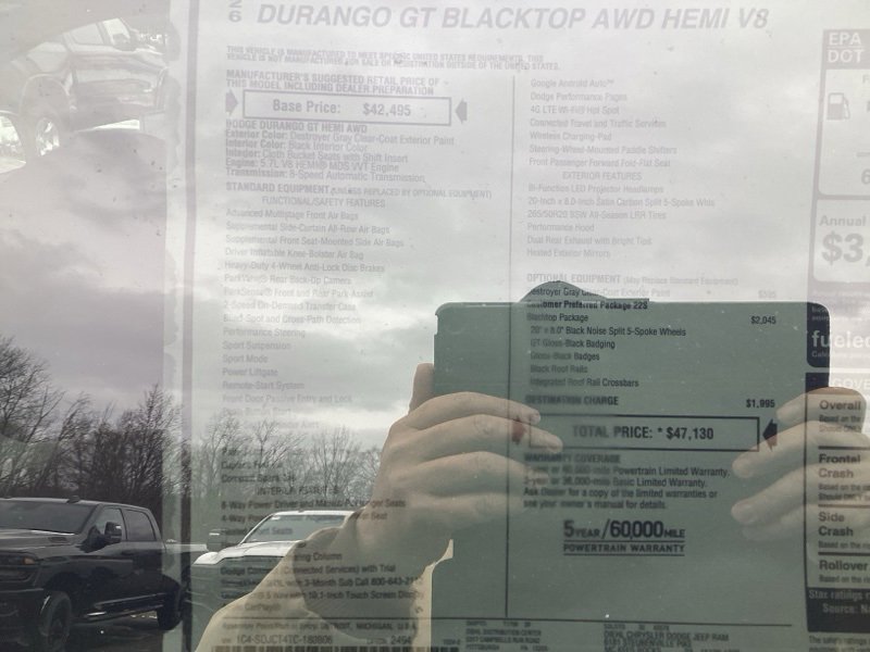 New 2026 Dodge Durango GT w/ Blacktop Package image 12