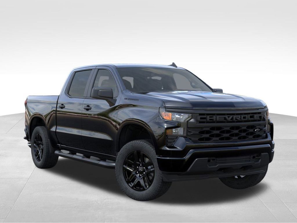 New 2026 Chevrolet Silverado 1500 Custom w/ Turbomax Blackout Package image 7