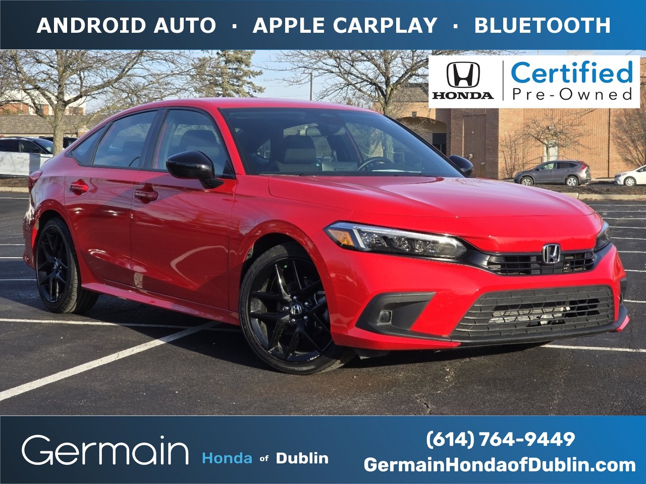 Certified 2023 Honda Civic Sport