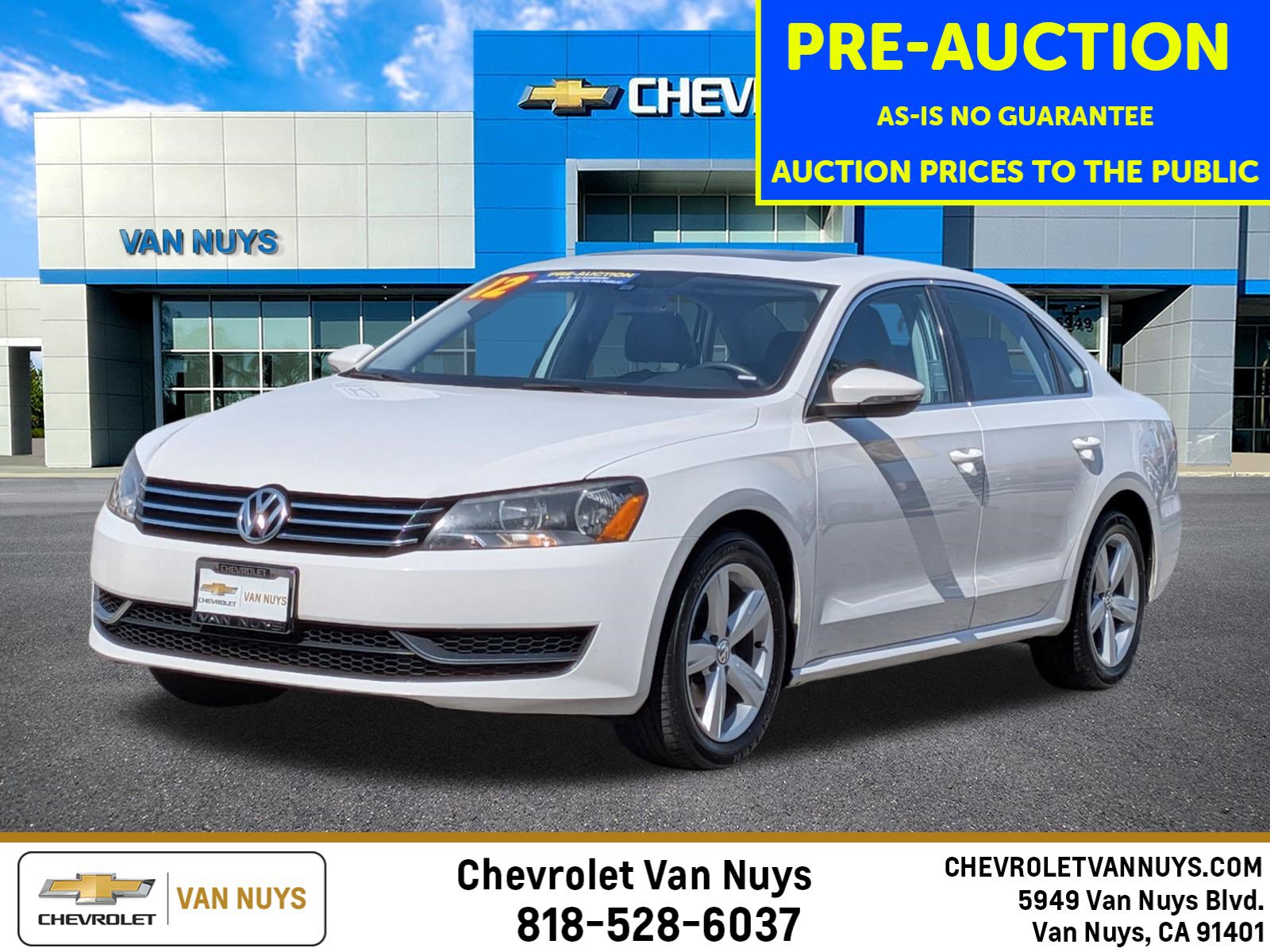 Used 2012 Volkswagen Passat 2.5 SE image 1