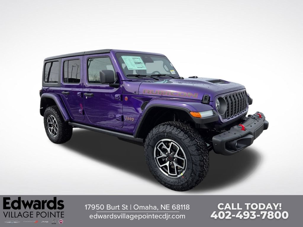 New 2026 Jeep Wrangler Unlimited Rubicon w/ Steel Bumper Group