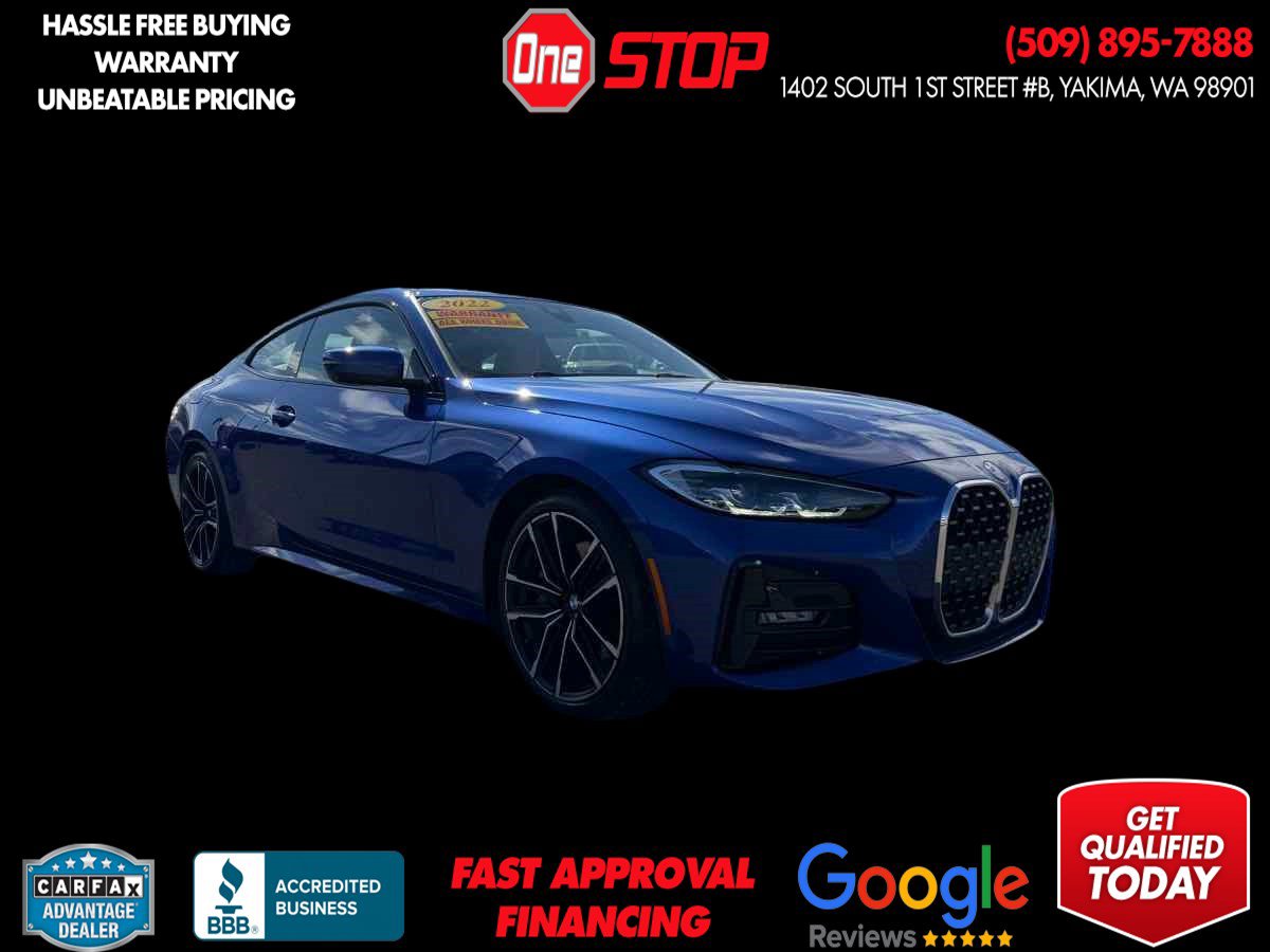 Used 2022 BMW 430i xDrive Coupe w/ M Sport Package