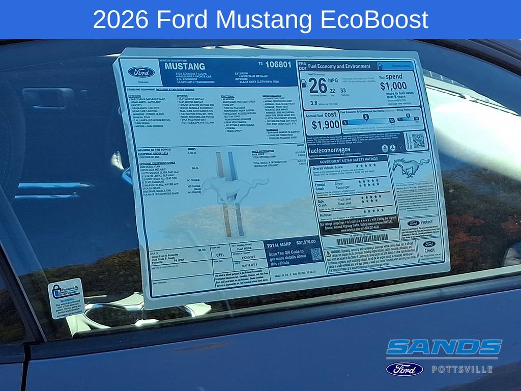 New 2026 Ford Mustang EcoBoost image 20