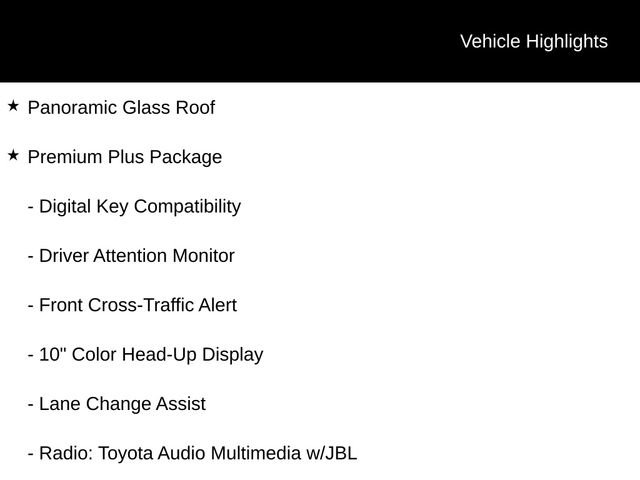 Used 2025 Toyota Camry XLE w/ Premium Plus Package AWD/4WD image 10