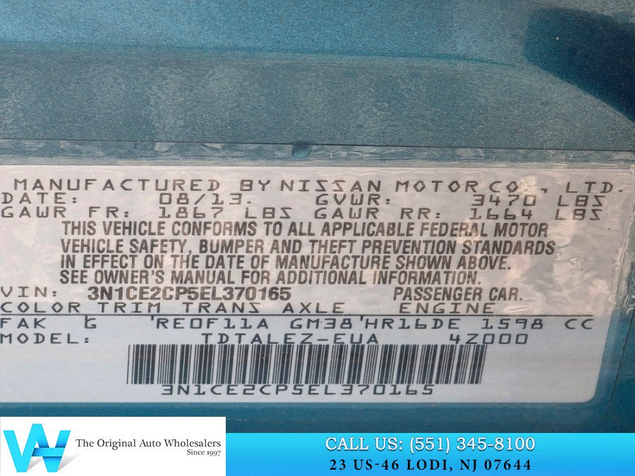 Used 2014 Nissan Versa Note SV w/ SL Package FWD image 28