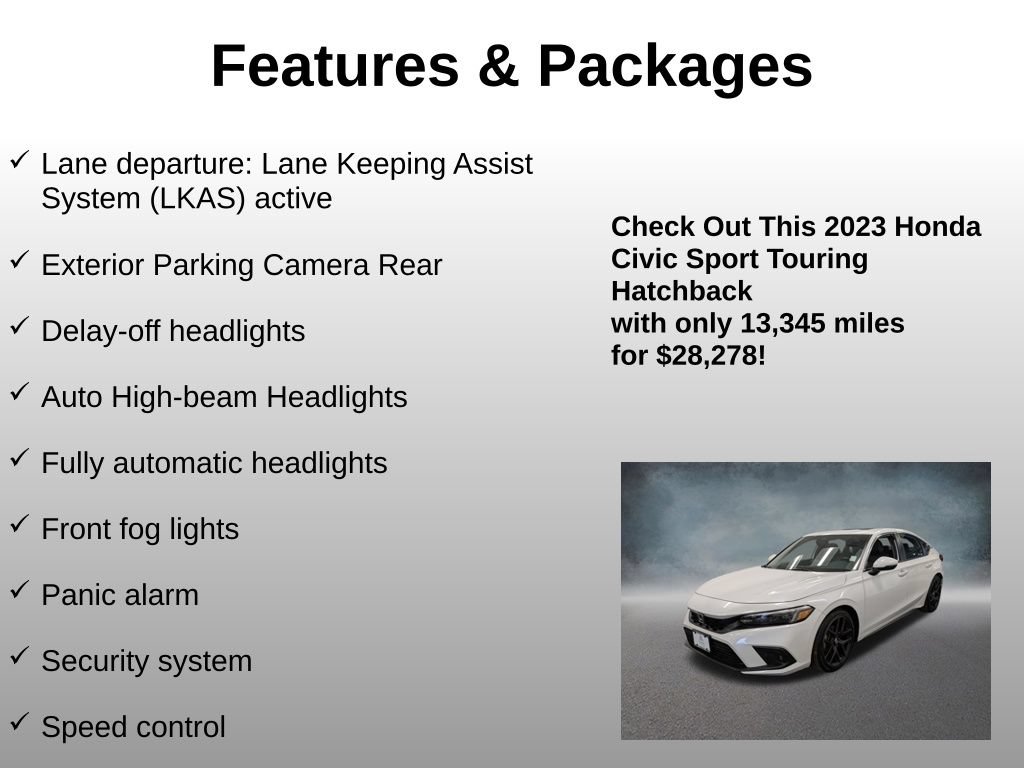 Used 2023 Honda Civic Sport Touring image 20