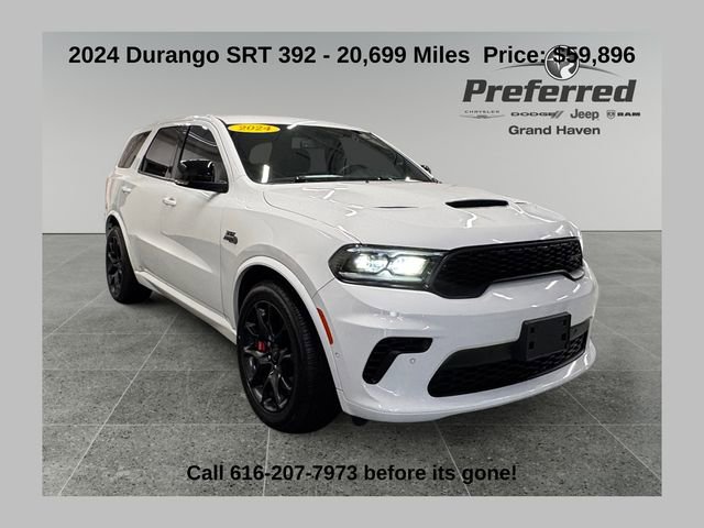 Used 2024 Dodge Durango SRT w/ Black Package AWD/4WD image 1