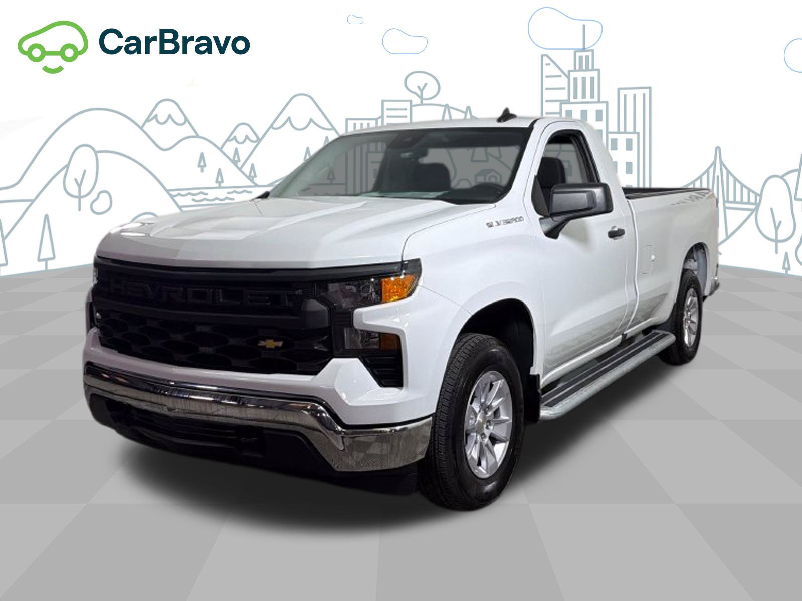Certified 2025 Chevrolet Silverado 1500 W/T RWD image 1