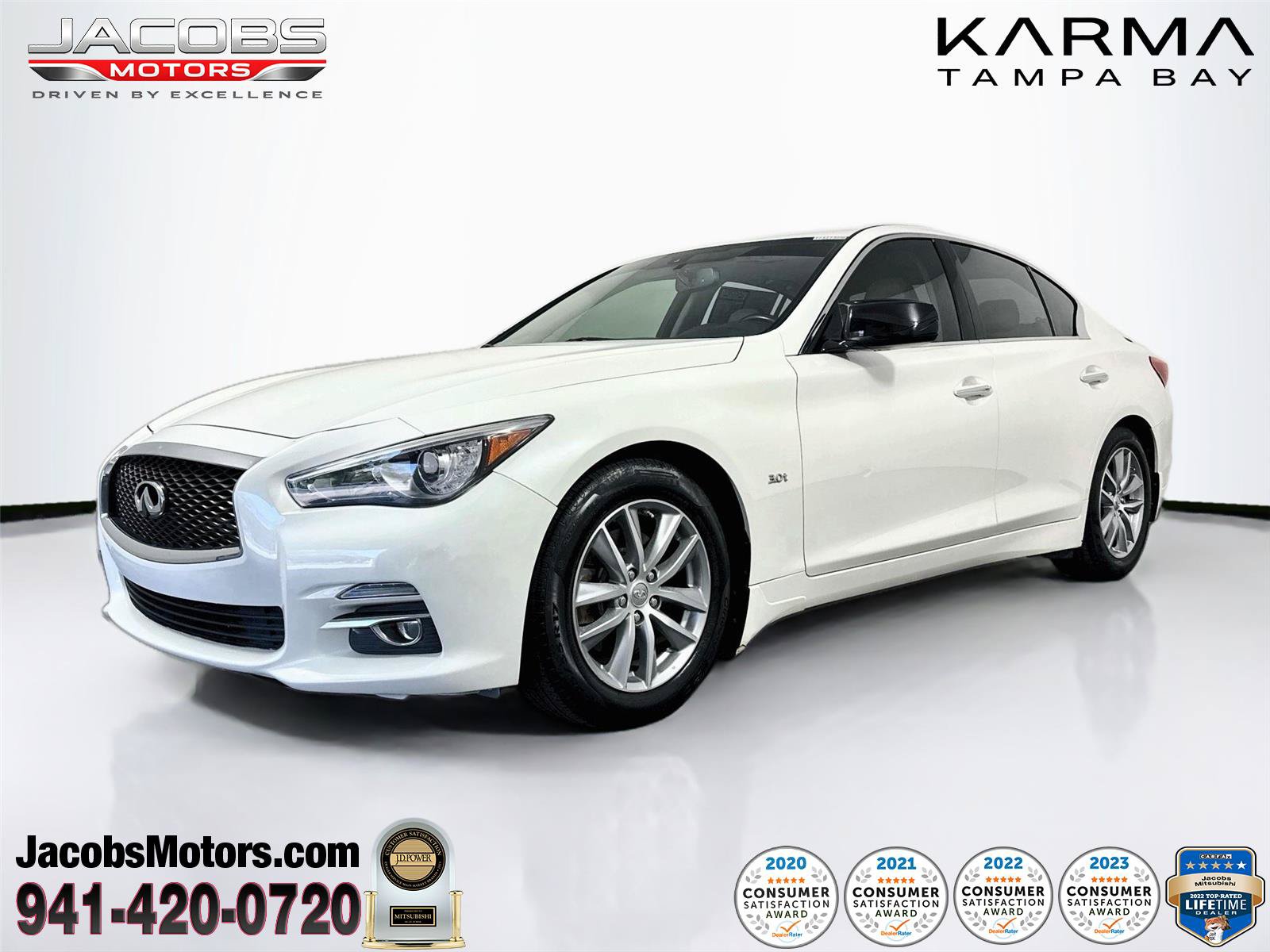 Used 2017 INFINITI Q50 3.0t Premium w/ Cargo Package (L95)