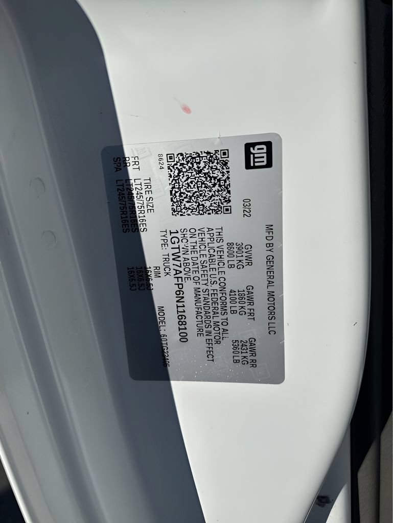 Used 2022 GMC Savana 2500 w/ Driver Convenience Package RWD image 25