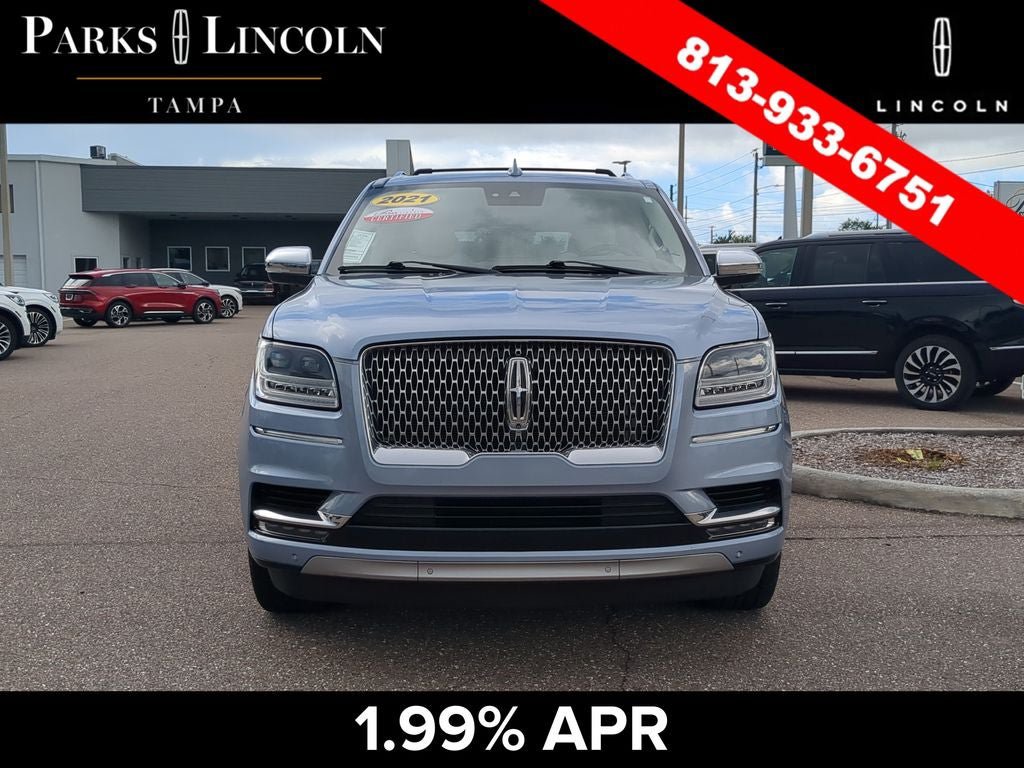 Certified 2021 Lincoln Navigator L Black Label w/ Cargo Convenience Package AWD/4WD image 2