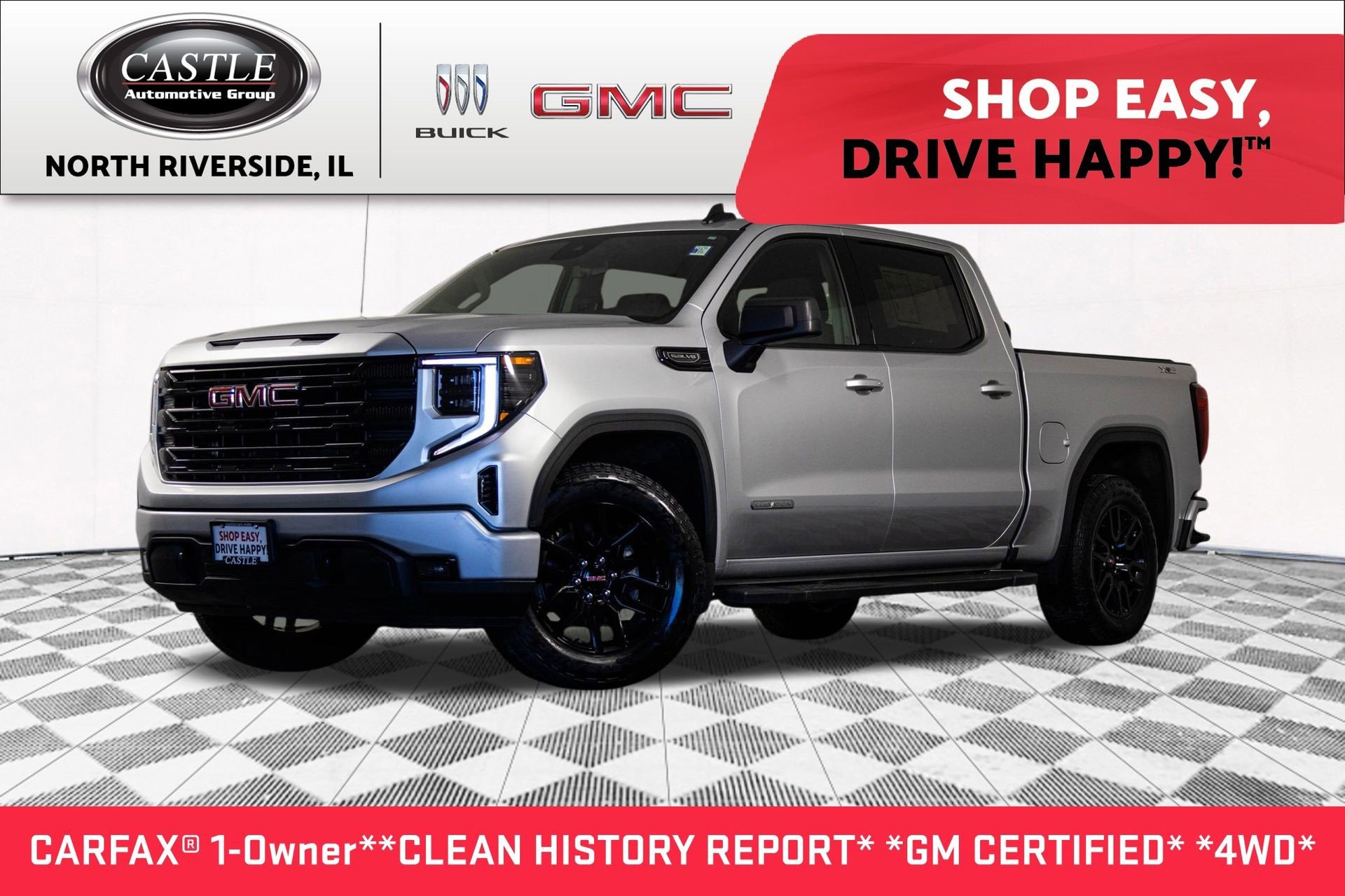 Certified 2022 GMC Sierra 1500 Elevation w/ X31 Off-Road Package