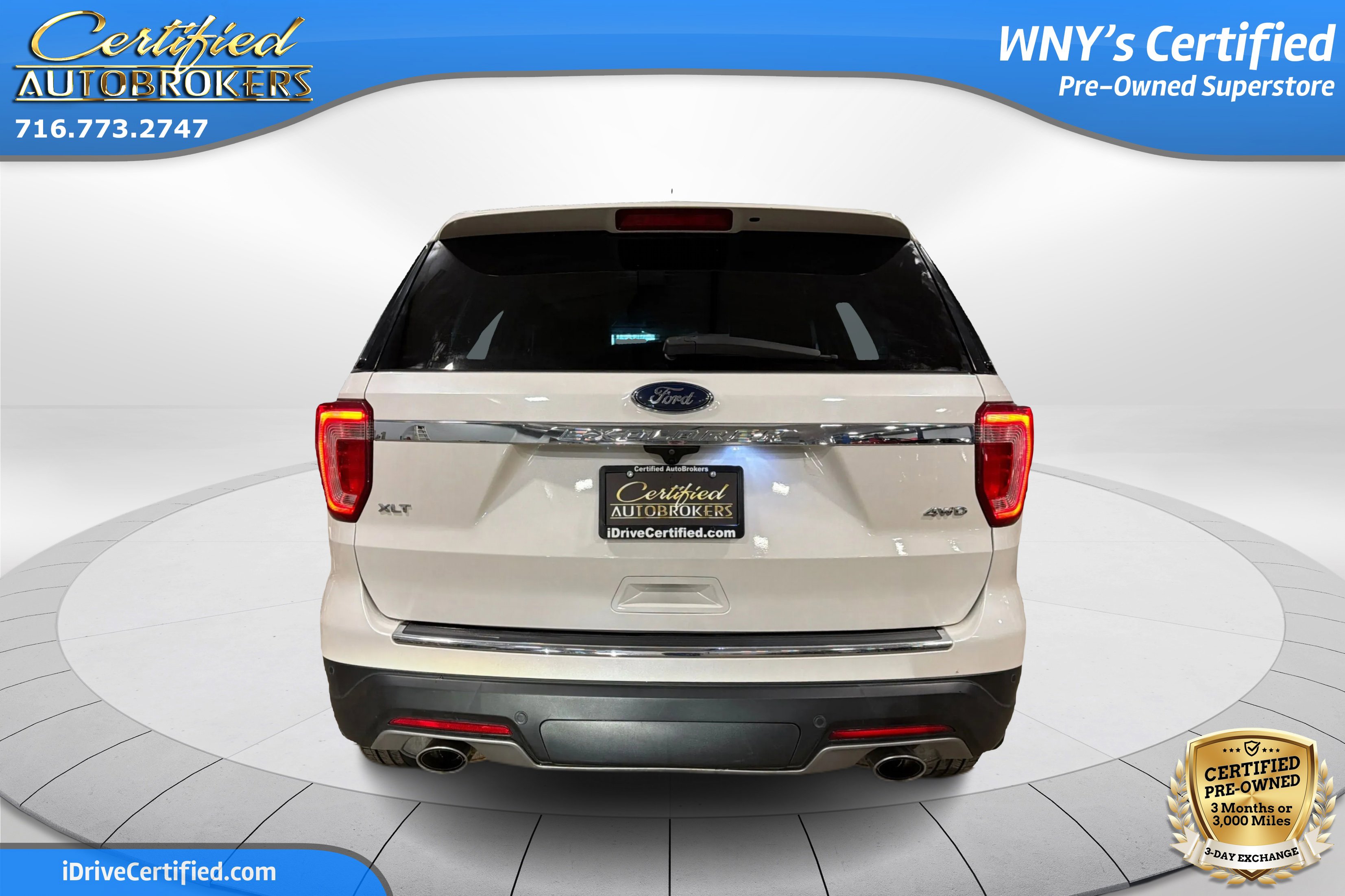 Used 2018 Ford Explorer XLT w/ Equipment Group 202A AWD/4WD image 7