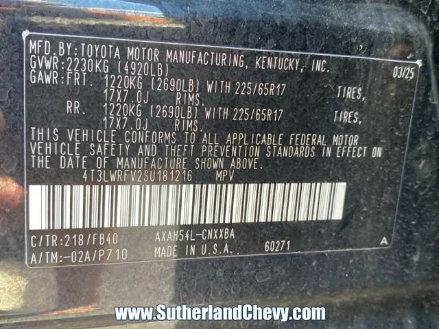 Used 2025 Toyota RAV4 LE AWD/4WD image 40