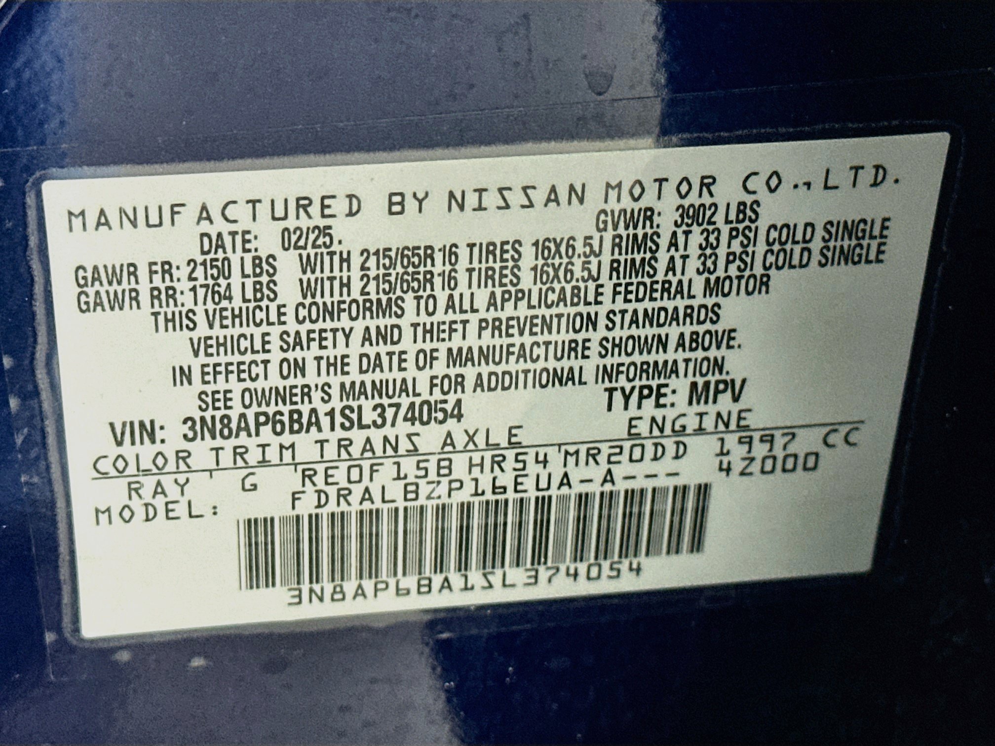 Used 2025 Nissan Kicks S FWD image 12