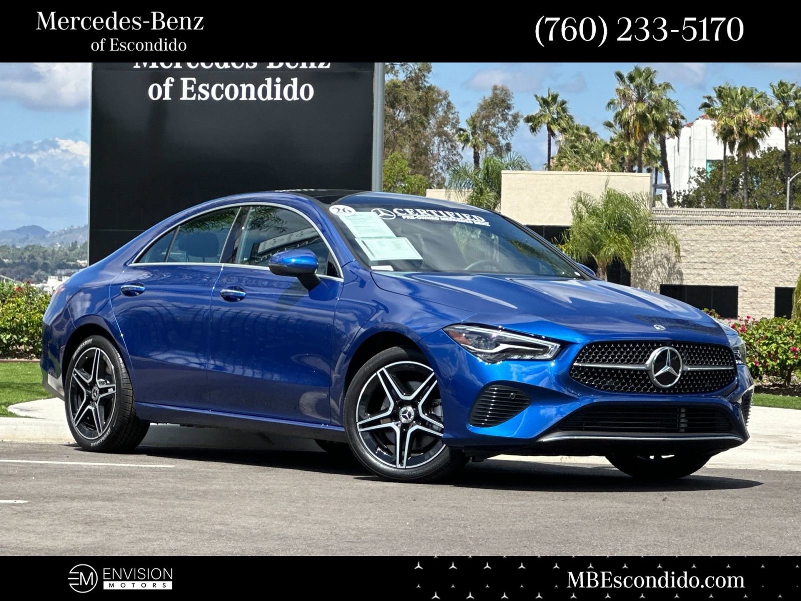 Certified 2026 Mercedes-Benz CLA 250 4MATIC