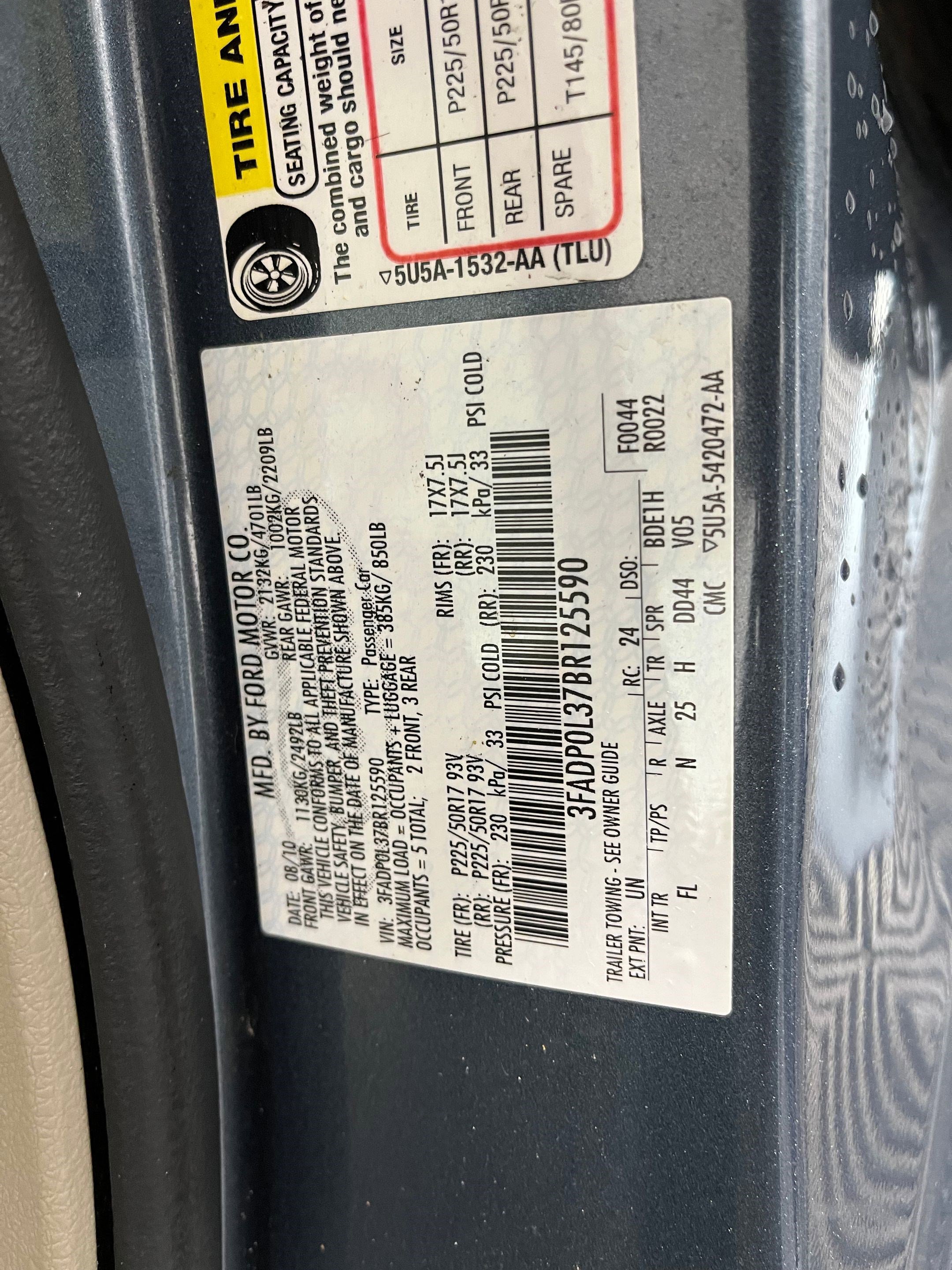 Used 2011 Ford Fusion Hybrid w/ 502A Rapid Spec Order Code image 17
