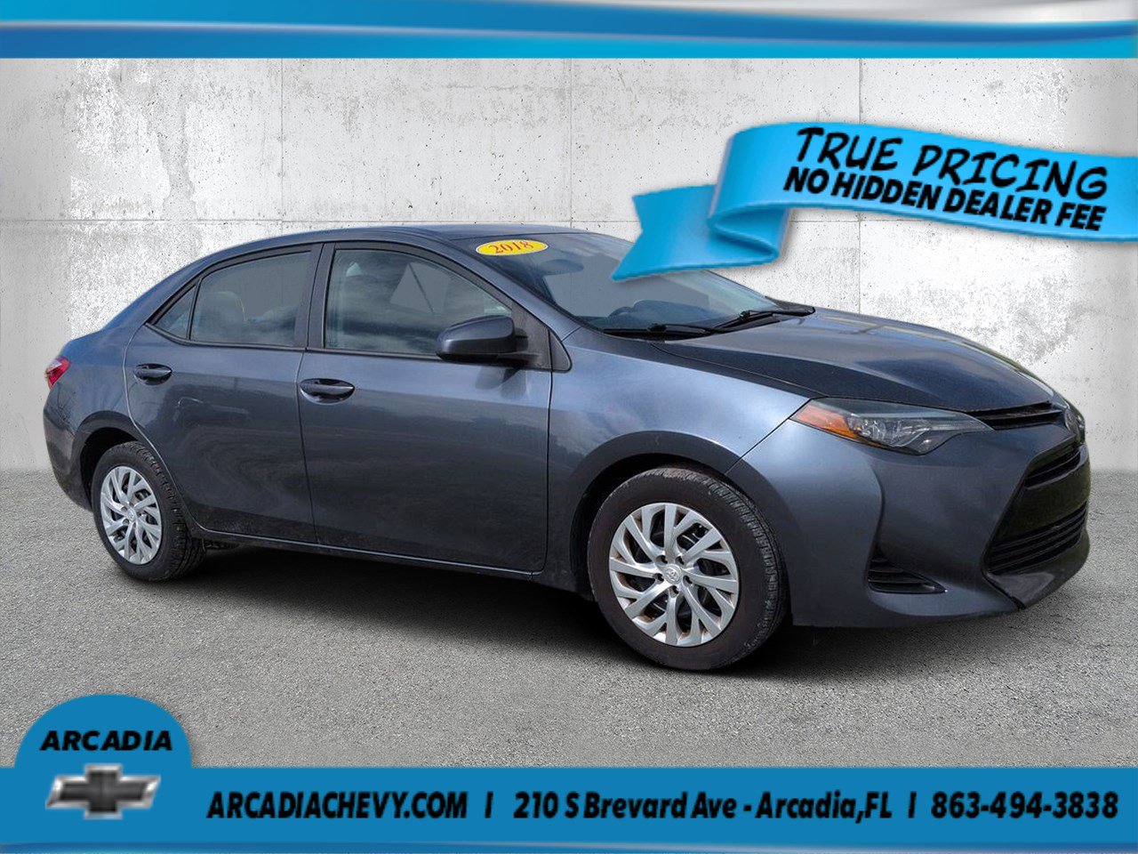 Used 2018 Toyota Corolla LE FWD image 1