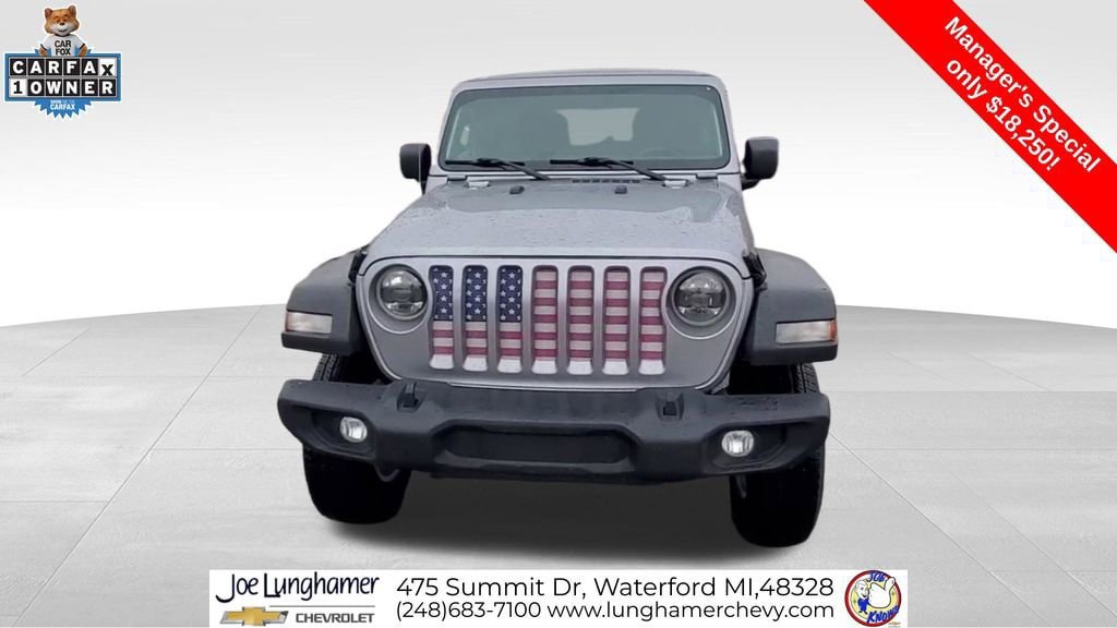 Used 2021 Jeep Wrangler Unlimited Sport AWD/4WD video 3