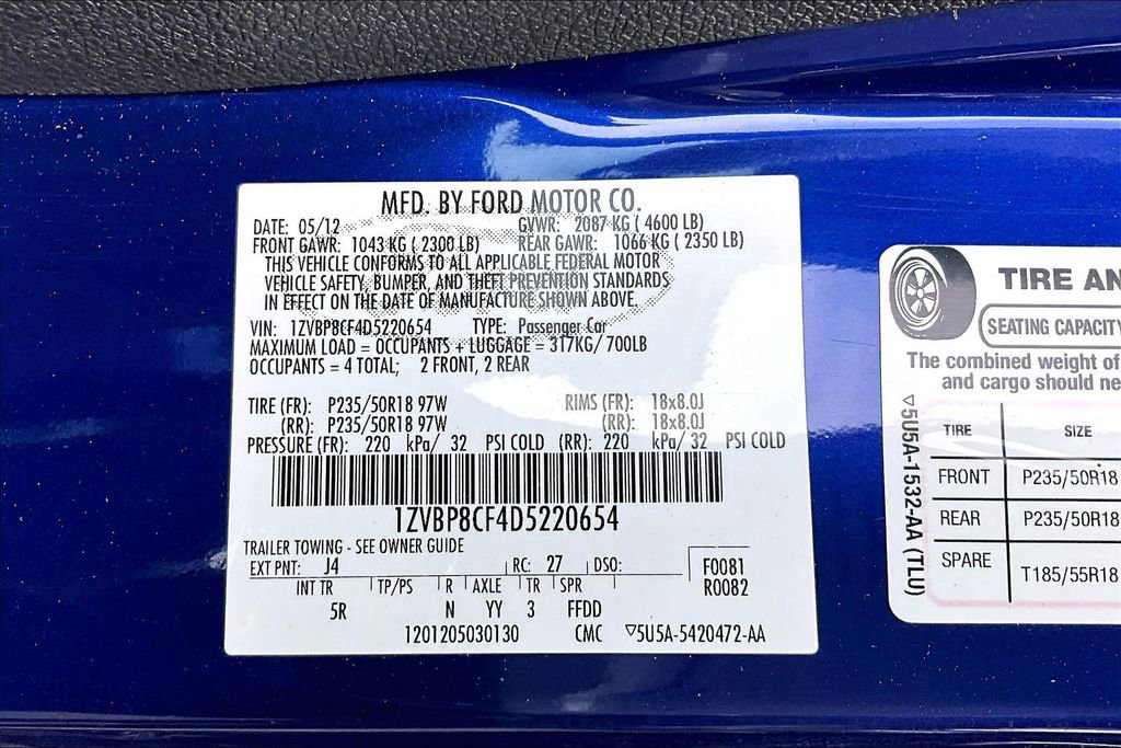 Used 2013 Ford Mustang GT Premium w/ Electronics Pkg RWD image 19