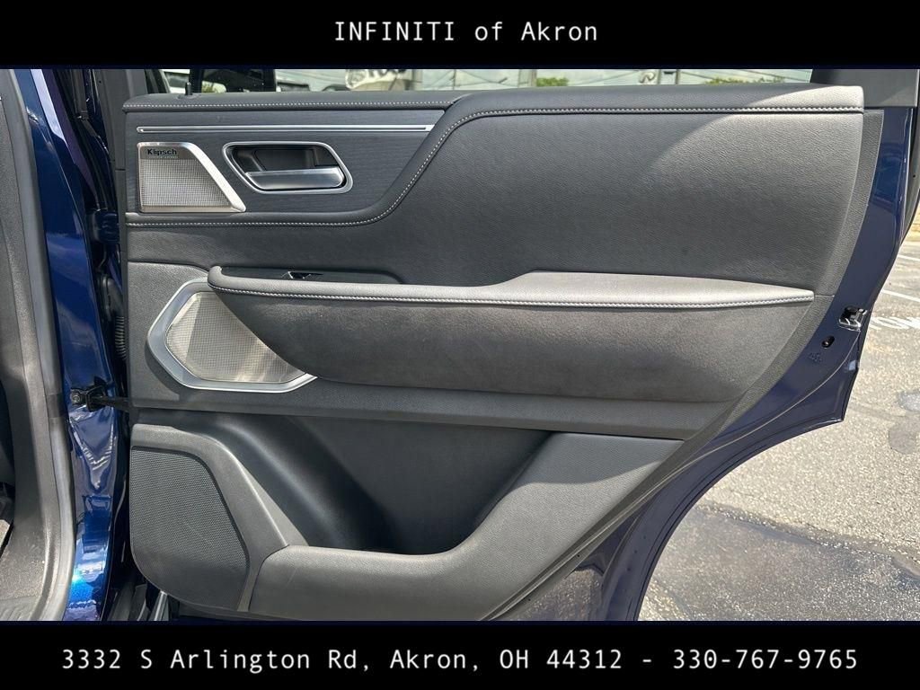 Certified 2025 INFINITI QX80 Sensory image 38