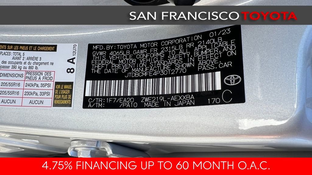 Certified 2023 Toyota Corolla XLE image 42