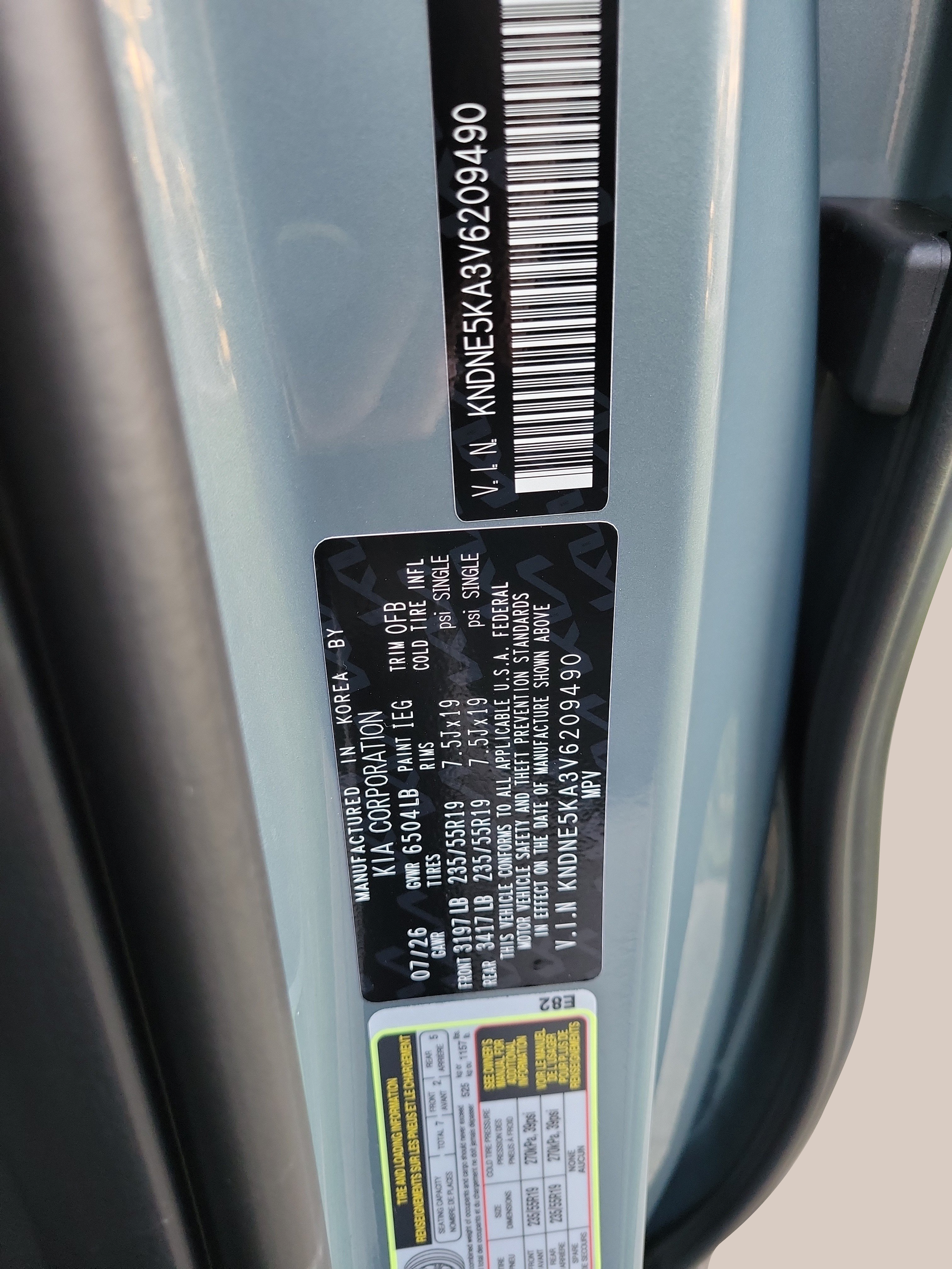 New 2027 Kia Carnival SX w/ Dark Edition Package FWD image 27